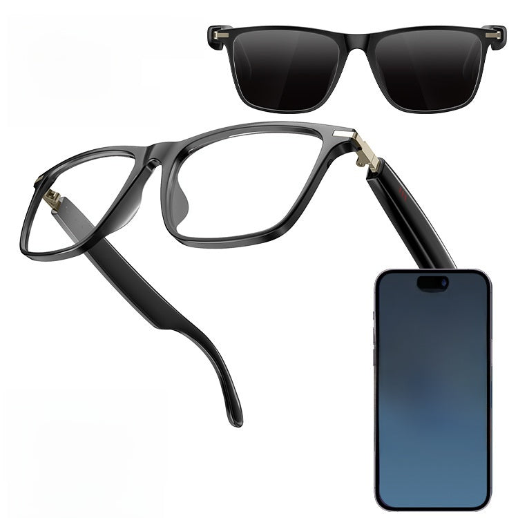 AI Translation Bluetooth Glasses with Noise Reduction