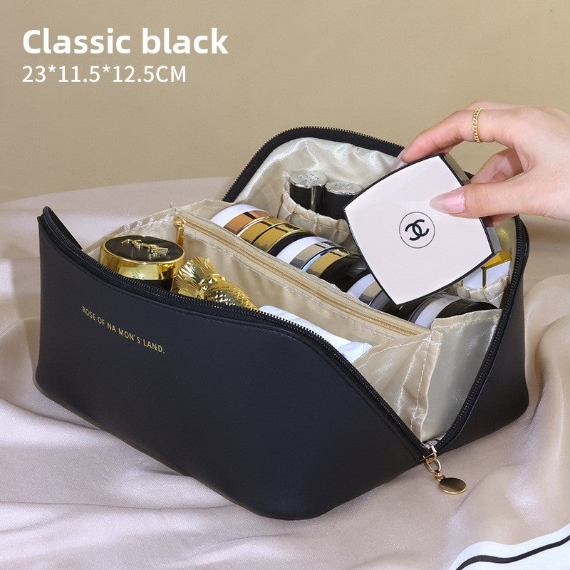 Thickened PU multi-functional toiletry bag