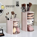 Desktop rotating cosmetic storage box