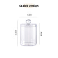 Transparent cotton pad storage box